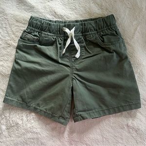 Olive Green Utility Shorts